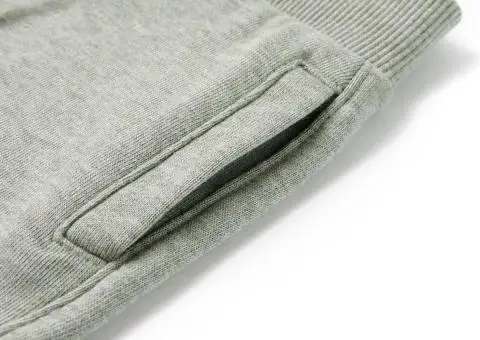 Pantaloni scurți pentru copii cu șnur, kaki deschis melanj, 104 - 4/5