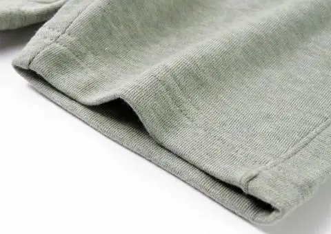 Pantaloni scurți pentru copii cu șnur, kaki deschis melanj, 104 - 5/5