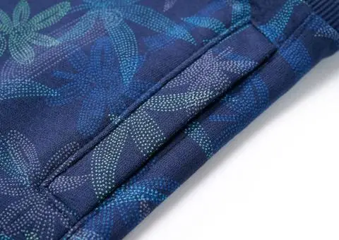 Pantaloni scurți pentru copii cu șnur, bleumarin, 92 - 5/5