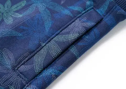 Pantaloni scurți pentru copii cu șnur, bleumarin, 116 - 5/5