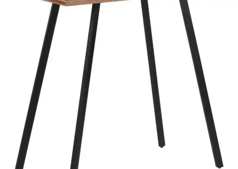 Masă de bar, 110x55x105 cm, lemn masiv de tec - 1/5