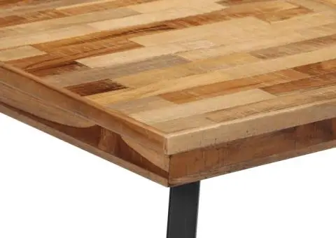 Masă de bar, 110x55x105 cm, lemn masiv de tec - 4/5