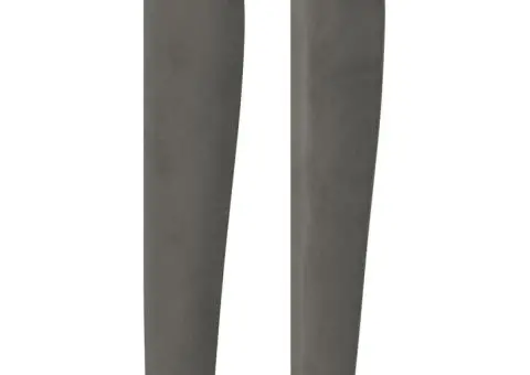 Tăblie de pat cu aripioare gri închis 163x23x118/128 cm catifea - 4/5