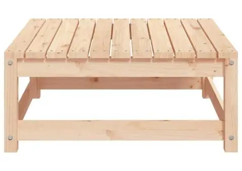 Taburet de grădină, 70x70x30 cm, lemn masiv de pin - 5/5