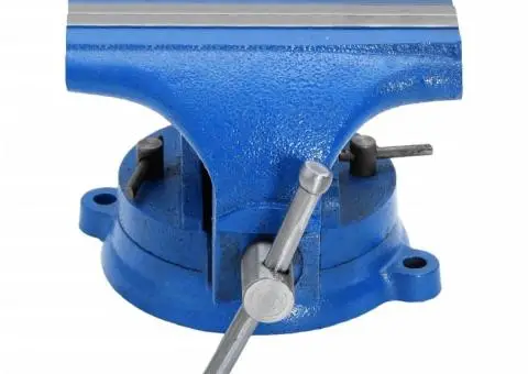 Menghină de banc, albastru, 125 mm, fontă - 2/5