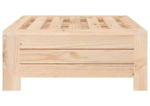 Mască pentru suport de umbrelă, lemn masiv de pin - 4/5