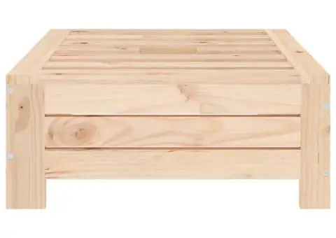 Mască pentru suport de umbrelă, lemn masiv de pin - 5/5