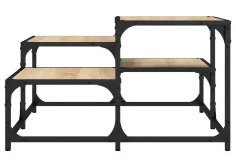 Măsuță de cafea, stejar sonoma, 68x68x40 cm, lemn prelucrat - 4/5