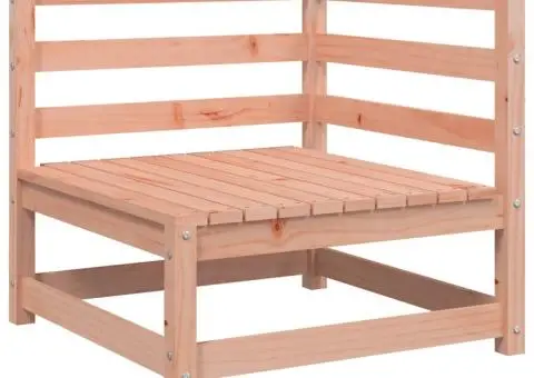 Canapea de grădină cu taburet și 2 locuri, lemn masiv douglas - 5/5