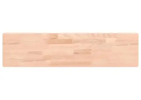 Raft de perete, 80x20x4 cm, lemn masiv de fag - 2/5