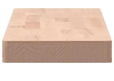 Raft de perete, 80x20x4 cm, lemn masiv de fag - 5/5