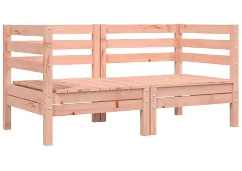 Canapea colțar de grădină cu perne, 2 buc., lemn masiv douglas - 4/5