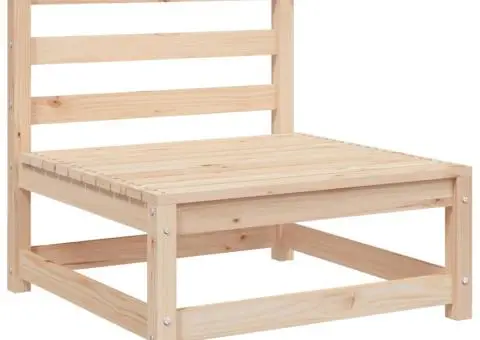 Canapea de grădină cu 3 locuri, lemn masiv de pin - 5/5