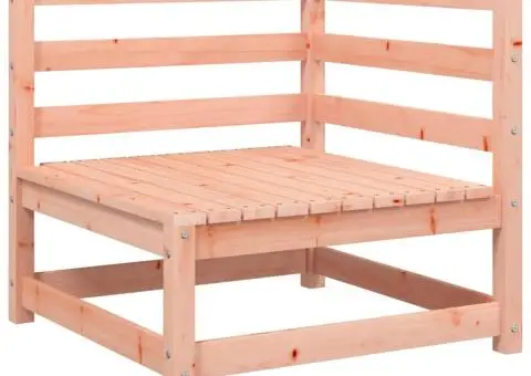 Canapea colțar de grădină, cu perne, lemn masiv douglas - 4/5