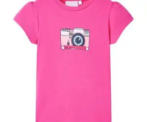 Tricou pentru copii, roz închis, 140