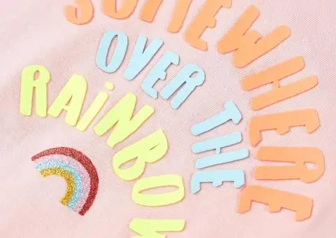 Tricou pentru copii, roz deschis, 92 - 4/5