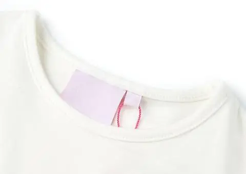 Tricou pentru copii, ecru, 92 - 3/5