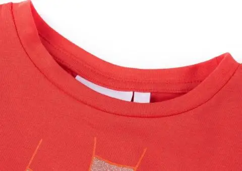 Tricou pentru copii, roșu, 128 - 4/5