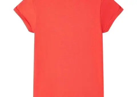 Tricou pentru copii, roșu, 104 - 2/5