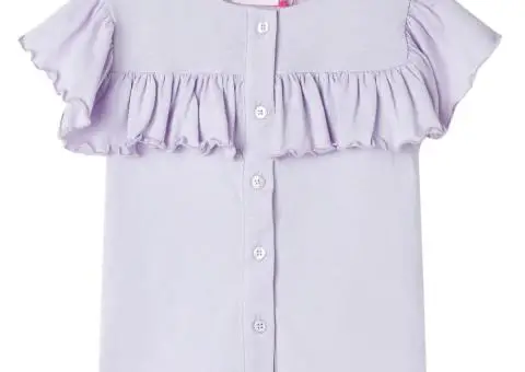 Tricou pentru copii, lila, 104 - 1/5