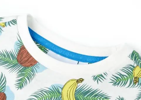 Tricou pentru copii cu mâneci scurte, multicolor, 104 - 3/5