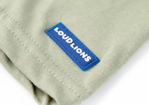 Tricou pentru copii cu mâneci scurte, kaki deschis, 116 - 5/5