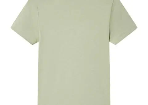 Tricou pentru copii cu mâneci scurte, kaki deschis, 140 - 2/5