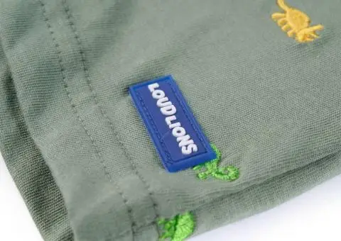 Tricou pentru copii cu mâneci scurte, kaki, 140 - 5/5