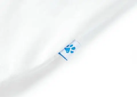 Tricou pentru copii cu mâneci scurte, ecru, 128 - 5/5