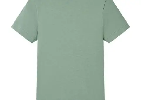 Tricou pentru copii cu mâneci scurte, kaki, 140 - 2/5