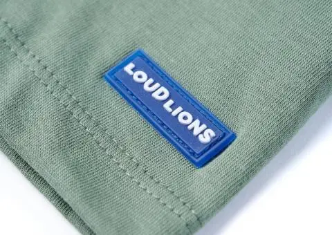 Tricou pentru copii cu mâneci scurte, kaki, 140 - 5/5