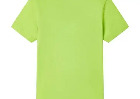 Tricou pentru copii cu mâneci scurte, lime, 116 - 2/5