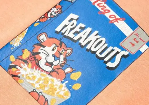 Tricou pentru copii cu mâneci scurte, portocaliu neon, 104 - 4/5