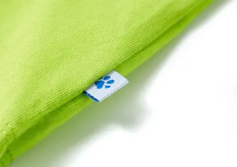 Tricou pentru copii cu mâneci scurte, lime, 92 - 5/5