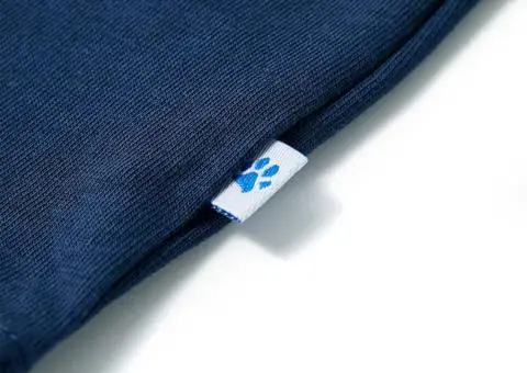 Tricou pentru copii cu mâneci scurte, albastru închis, 140 - 5/5