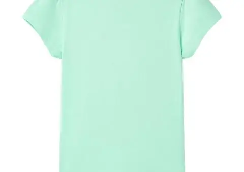 Tricou pentru copii, verde aprins, 104 - 2/5