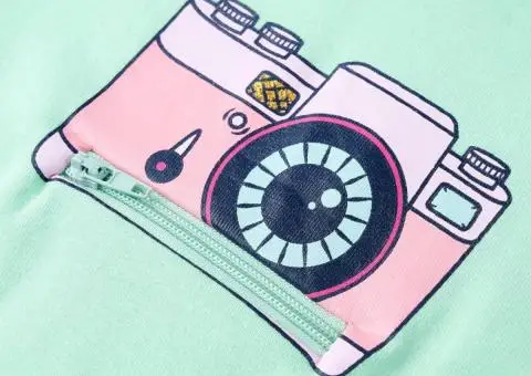 Tricou pentru copii, verde aprins, 104 - 4/5