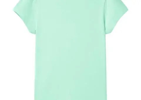 Tricou pentru copii, verde aprins, 128 - 2/5