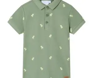 Tricou polo pentru copii, kaki, 104