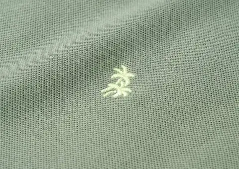 Tricou polo pentru copii, kaki, 104 - 5/5