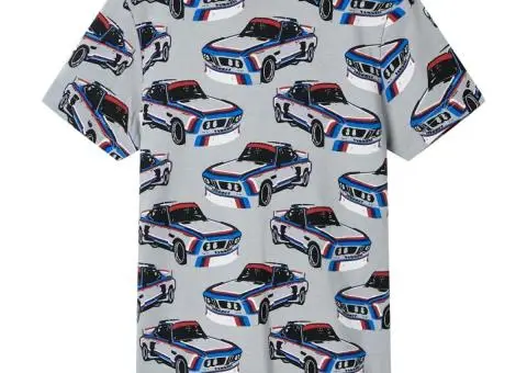 Pijamale pentru copii cu mâneci scurte, gri, 92 - 2/5