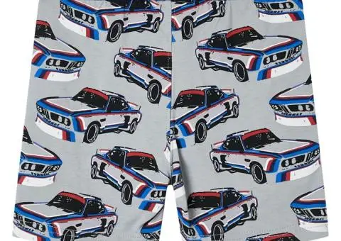 Pijamale pentru copii cu mâneci scurte, gri, 92 - 5/5