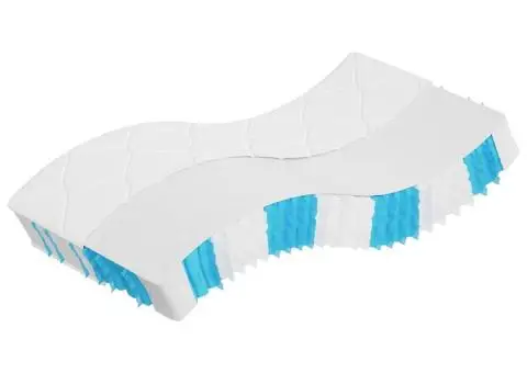 Saltea cu arcuri buzunar, fermitate medie, 80x200 cm - 1/5