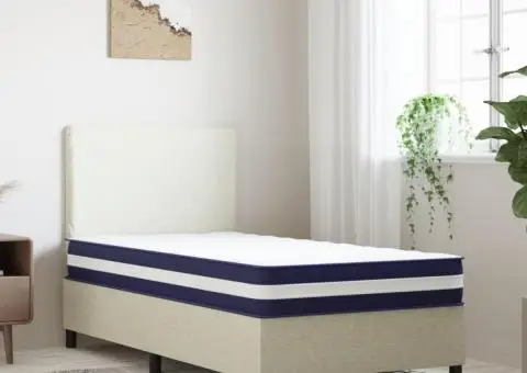 Saltea cu arcuri buzunare Single Size fermitate medie 90x190 cm - 2/5