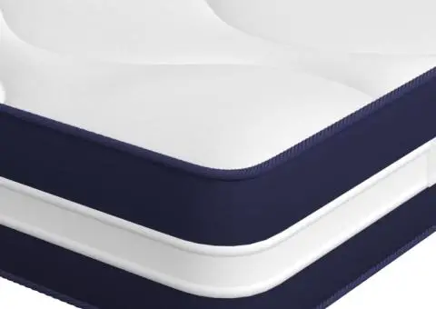 Saltea cu arcuri buzunare Single Size fermitate medie 90x190 cm - 5/5