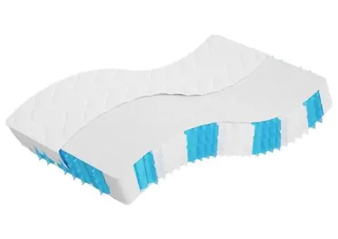 Saltea cu arcuri buzunar, fermitate medie, 120x200 cm - 1/5