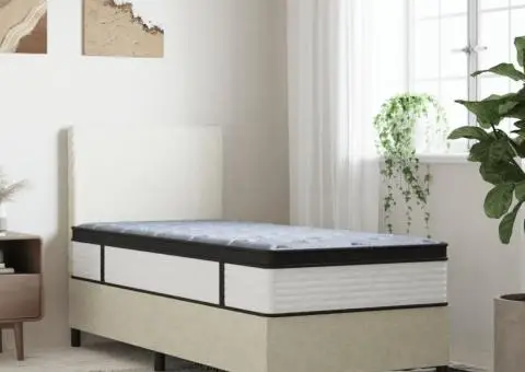 Saltea cu arcuri buzunar, fermitate medie, 90x200 cm - 2/5