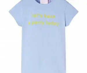 Tricou pentru copii, albastru deschis, 116