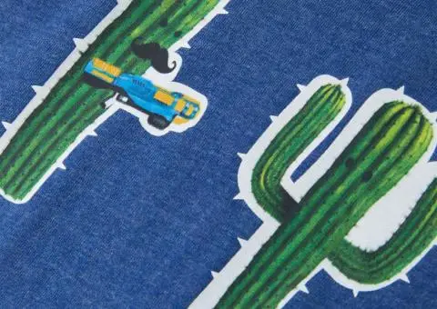 Maieu pentru copii, albastru închis melanj, 116 - 4/5