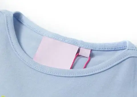 Tricou pentru copii, albastru deschis, 92 - 3/5